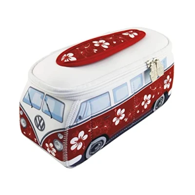 Afbeelding van Toilettas Neoprene VW Bus Rood