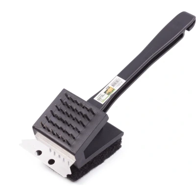 Afbeelding van Benson BBQ en Grill borstel met Steel 3 in 1