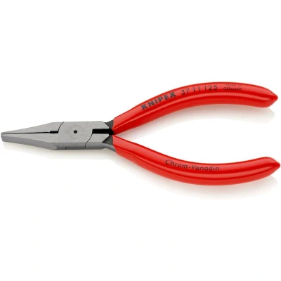 Image de KNIPEX 37 11 125 pince pour mécanique fine plastifiée noire atramentisée mm