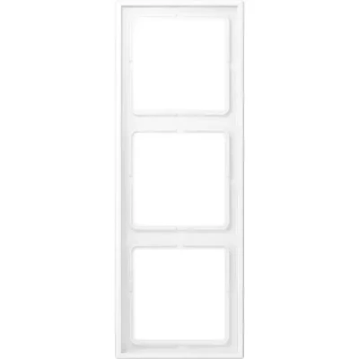 Afbeelding van JUNG LS990 afdekraam 3 voudig sneeuwwit mat LS983WWM