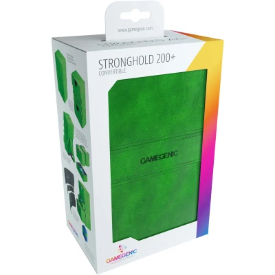 Afbeelding van Gamegenic Deckbox Stronghold 200+ Convertible Green