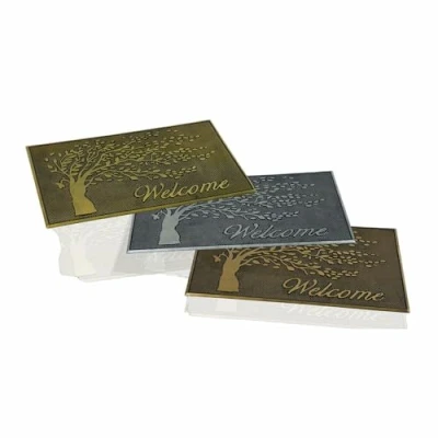 Afbeelding van Deurmat Hidalgo Welcome rubber Boomstructuur Natuurlijk 75 x 45 cm