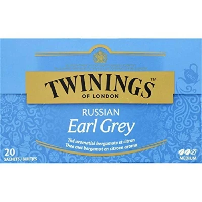 Afbeelding van Twinings Russische Earl Grey, 4 stuks per verpakking