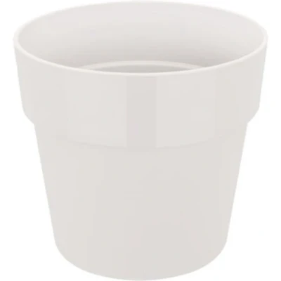 Afbeelding van B.for original rond 22 bloempot wit binnen dia. x h 20,3 cm elho