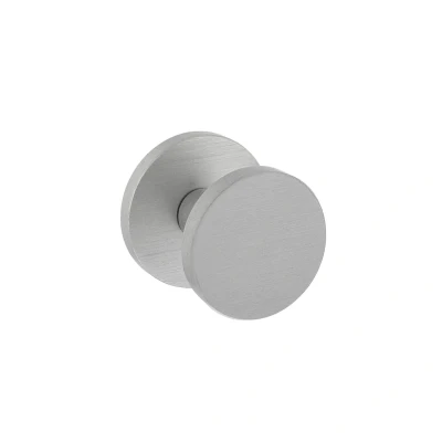 Afbeelding van Wovar Voordeurknop Rond 55 mm Aluminium Per Stuk