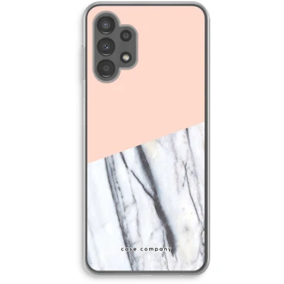Afbeelding van Case Company® hoesje geschikt voor Samsung Galaxy A13 4G A touch of peach Soft Cover Telefoonhoesje Bescherming aan alle Kanten en Schermrand