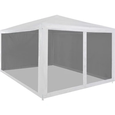 Afbeelding van Partytent met 4 mesh zijwanden 4x3 m