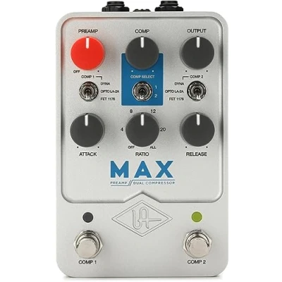 Afbeelding van Universal Audio Max Pre Amp &amp; Dual Compressor Effect unit voor gitaren