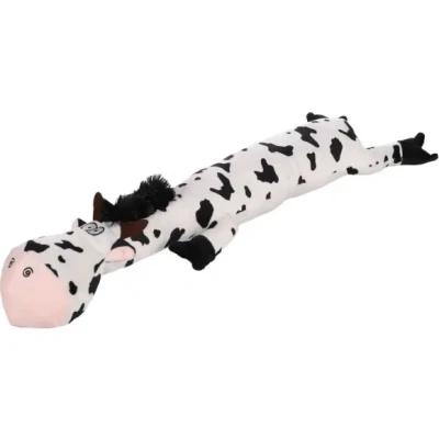 Afbeelding van Flamingo Bellu Speelgoed Honden Hs Koe Wit 22x58x9cm 1st 137236