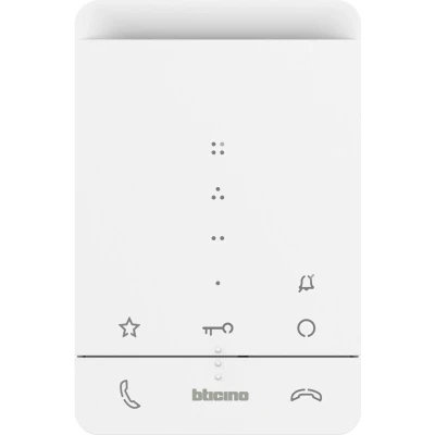 Afbeelding van Bticino CLASSE100 A16E Binnenunit voor (audio) deurintercom 2 draads Wit