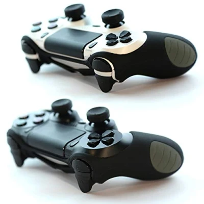 Afbeelding van PAXO 2 stuks siliconen beschermhoes voor PS4 controller, zwart