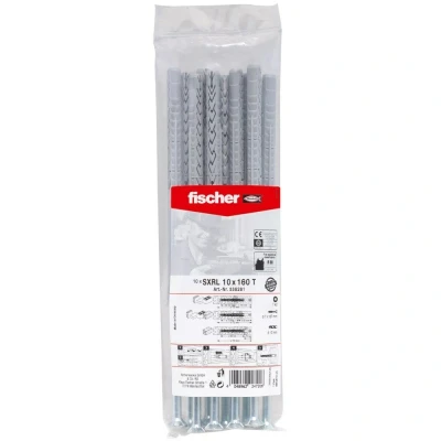 Afbeelding van Fischer kozijnplug / constructieplug 10x160mm Verzonken kop SXRL T 10 stuks