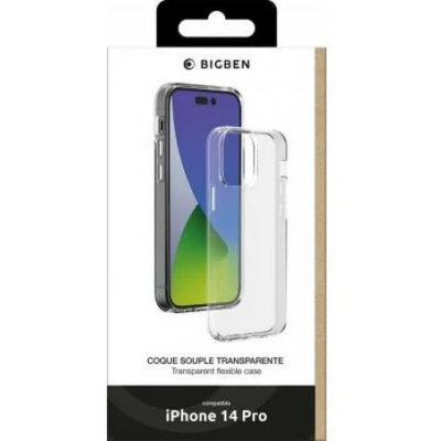Afbeelding van Bigben Connected Telefoonhoesje iPhone 14 Pro Transparant