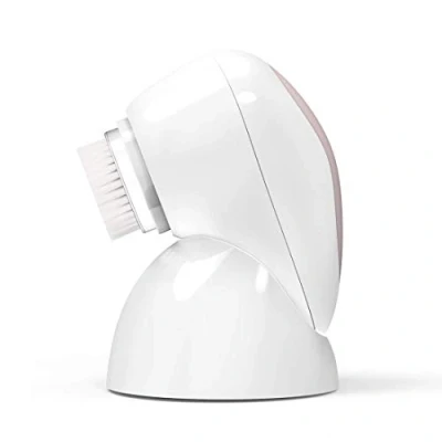 Afbeelding van HoMedics Pureté gezichtsreinigingsborstel inclusief met drie opzetstukken oplaadbaar gezichtsmassage