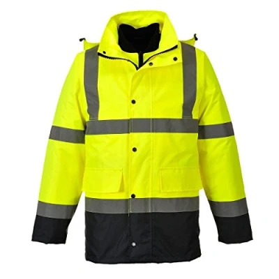 Afbeelding van Hi Vis 4 in 1 contrastjack kleur: YeNa maat: medium