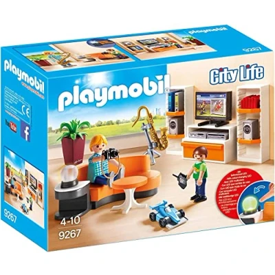 Image de Playmobil City Life 9267 Salon équipé