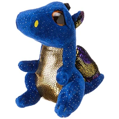 Image de Peluche Saffire le Dragon Beanie Boo&#039;s Ty Small 15 cm