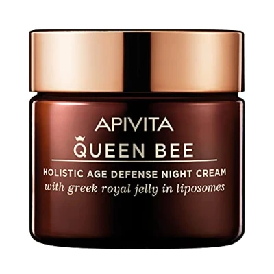Afbeelding van Apivita Queen Bee Holistic Anti aging nachtcrème, 50 ml