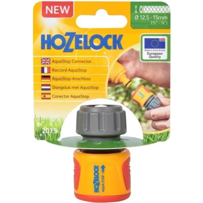 Afbeelding van Hozelock Slangstuk Ø 12,5 mm waterstop soft touch