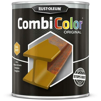 Afbeelding van Rust oleum Combicolor Hoogglans Okerbruin 8001 750 Ml