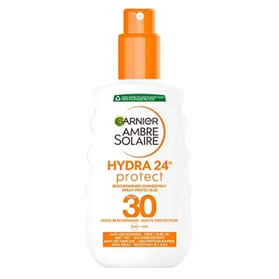 Afbeelding van Garnier Ambre Solaire Hydraterende SPF30 Zonnebrand Spray 200 ml