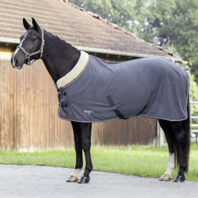 Afbeelding van RugBe by Covalliero Fleecedeken Royal Graphite 115cm