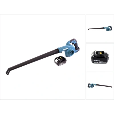 Afbeelding van Makita DUB 186 T1 accubladblazer Bladblazer 18 V + 1x accu 5.0 Ah zonder lader