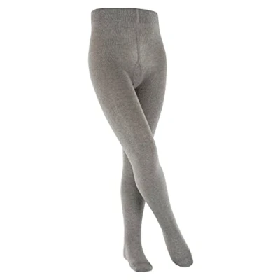 Afbeelding van ESPRIT Uniseks kinderpanty, van ademend en duurzaam biologisch katoen, versterkt, duurzaam, antislip, platte naden voor een drukloze voetpunt, effen kleur, Grijs (Light Grey Melange 3390)