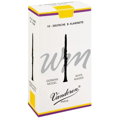 Image de VANDOREN 10 ANCHES CLARINETTE W.MASTER N.2.5