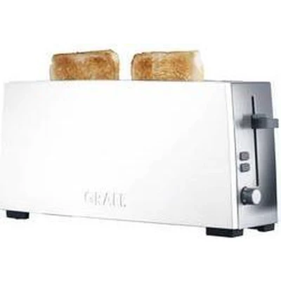 Afbeelding van Graef TO 91 Toaster voor 2 kleine of 1 lange snede wit