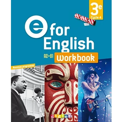 Afbeelding van E for english 3e (éd. 2017) Worbook