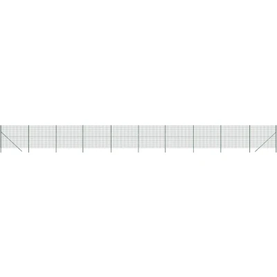 Afbeelding van vidaXL Draadgaashek 2,2x25 m gegalvaniseerd staal groen