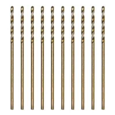 Afbeelding van CEEYSEE HSS M35 Spiraalboor, 1 mm, 10 stuks, voor boren in roestvrij staal, metaal, gietijzer en harde kunststoffen (1 mm)