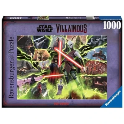 Afbeelding van Ravensburger puzzel Star Wars: Villainous: Asajj Ventress Legpuzzel 1000 stukjes