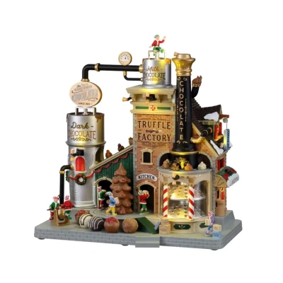 Afbeelding van je The Christmas Chocolatier Truffle Factory With 4.5V Adaptor Kerst koopt goedkoop bij Warentuin. LEMAX
