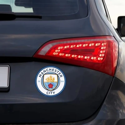 Afbeelding van Manchester City Football Club Lot d&#039;autocollants pour voiture