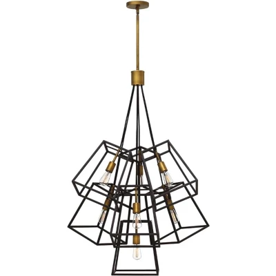 Afbeelding van Hinkley LED Kroonluchter 7X E27 Max 60W Dimbaar Bronze and Brass