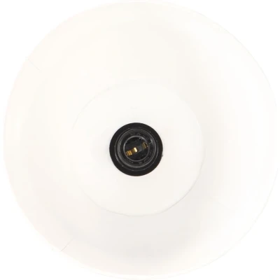 Afbeelding van Vloerlamp E27 massief mangohout wit