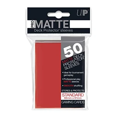 Afbeelding van Pro Deck Protectors Red (50 stuks)