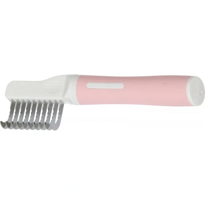 Afbeelding van Zolux Anah Ontwarkam 10 Mesjes Roze / Wit 6X2,5X8 CM