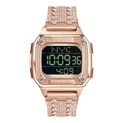 Afbeelding van Philipp Plein Hyper $Hock PWHAA1221 Horloge Staal Rosékleurig Ø 42 mm