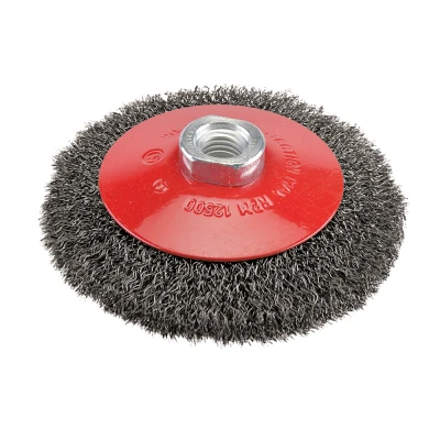 Afbeelding van Silverline Staalborstel met gegolfd staaldraad 115 mm