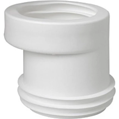 Afbeelding van WISA kunststof potmanchet excentrisch sprong 20mm wit