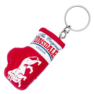 Afbeelding van Lonsdale Mini Handschoen Sleutelhanger Rood