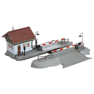 Image de Faller Modélisme ferroviaire HO Passage à niveau avec maison de garde