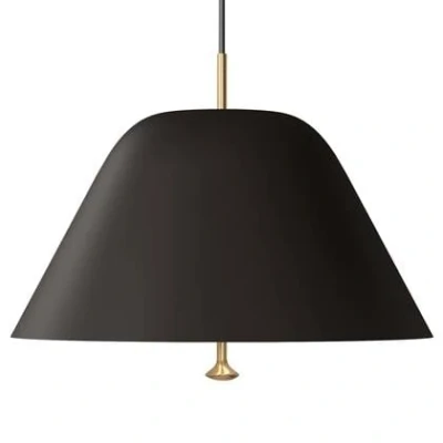 Afbeelding van Audo Copenhagen Levitate hanglamp Ø40 zwartmessing