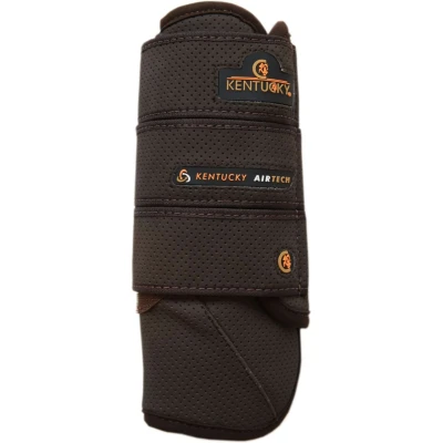 Afbeelding van Kentucky Horsewear Beenbeschermers Eventing Air Tech Front Bruin paard