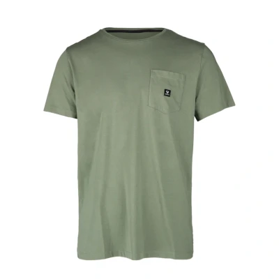 Afbeelding van Brunotti Axle Slub heren T shirt Groen XXL