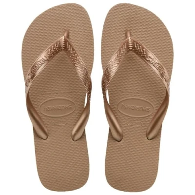 Image de Havaianas Femme Top Tiras Tongs, Rose Gold, 39/40 EU