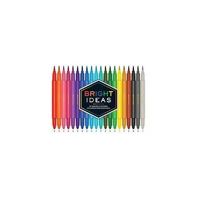 Image de Bright Ideas: 20 Double Ended Colored Brush Pens